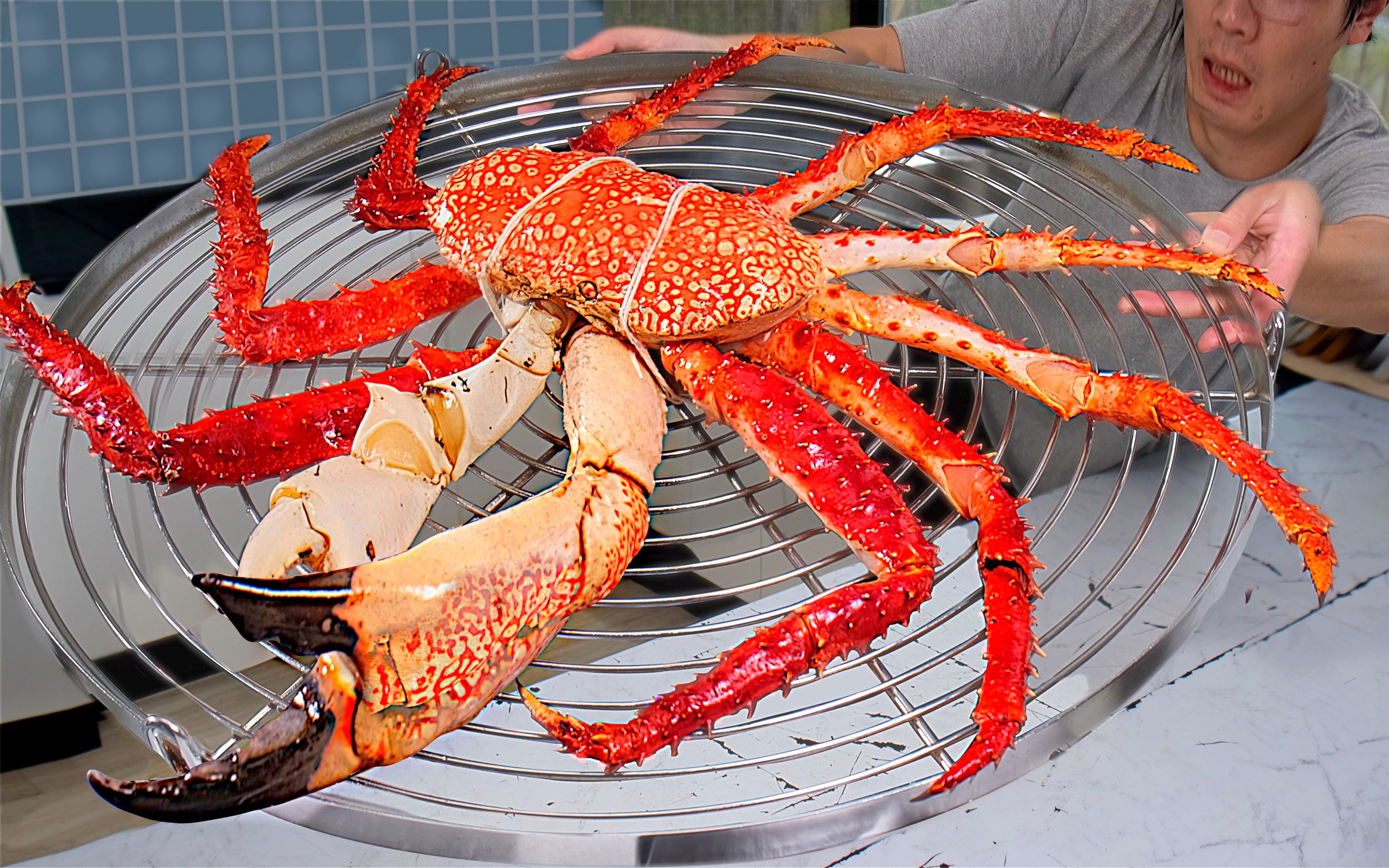 吃蟹天花板——九转帝王蟹的吃法
